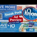 *5x Digitals* Kroger SNEAK PEEK Ad Preview | 4/15-4/21 | 5x Digitals, Beauty/Household Event & MORE