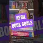 April Book Goal 5 Books 2 Kindle Books plus more #bookgoals #tbr #bookchallenge #bookrecs #books