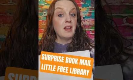 Surprise Book Mail that I won for The Little Free Library.