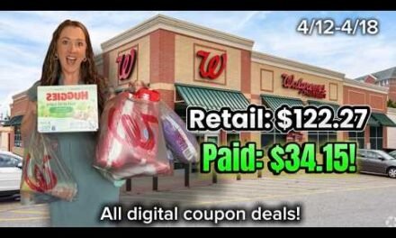 Walgreens Couponing Haul! Save 75% this week with ALL DIGITAL COUPONS! | 4/12-4/18