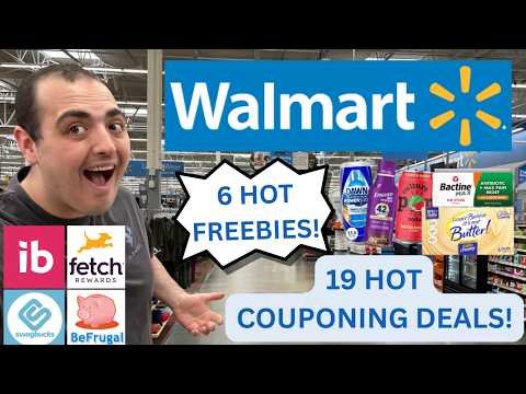 6 HOT FREEBIE DEALS AT WALMART! ~ 19 HOT WALMART COUPONING DEALS! ~ APRIL 2026