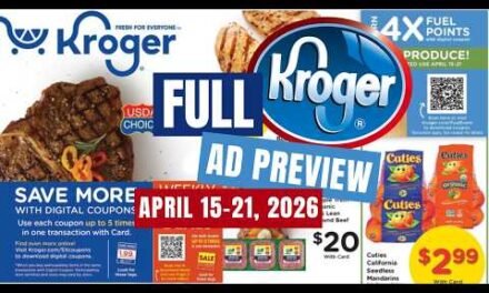 *5x DIGITALS* Kroger FULL Ad Preview for 4/15-4/21 | Spend $30 Save $10 Beauty/Household Event