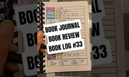 Book Journal, Book Reviews, Book Log 33 #bookjournal #bookreview #bookchallenge #booktok #bookrecs