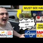 *MUST SEE HAUL!* ~ PAID .36 FOR OVER $91 OF ITEMS! ~ KROGER / FAMILY DOLLAR / DOLLAR GENERAL DEALS