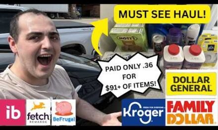 *MUST SEE HAUL!* ~ PAID .36 FOR OVER $91 OF ITEMS! ~ KROGER / FAMILY DOLLAR / DOLLAR GENERAL DEALS