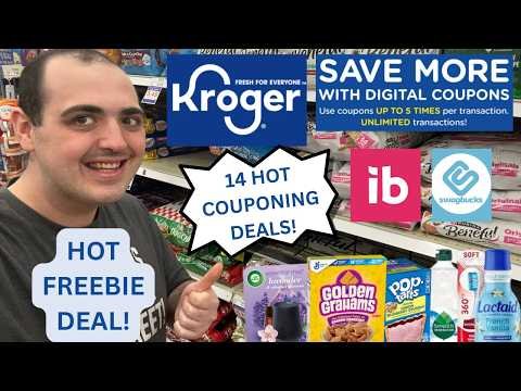 14 HOT KROGER COUPONING DEALS! ~ HOT FREEBIE DEAL / MORE ~ NEW 5X EVENT ~ 04/15/26 – 04/21/26