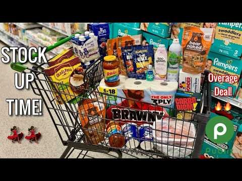 Publix Free & Cheap Grocery Couponing Deals & Haul| Food & Paper STOCK UP! 🧻| 4/15-4/22 OR 4/16-4/23