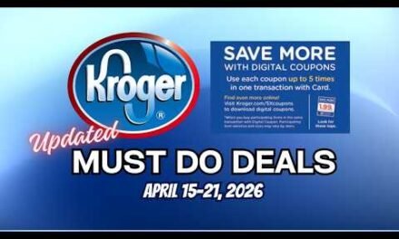 *$.49 Almondmilk!* Kroger UPDATED Must Do Deals for 4/15-4/21 | 5x Digitals & MORE