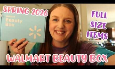 Walmart Beauty Box Unboxing || Spring 2026 || Full Size Items || Travel Size Items || NEW PRICE