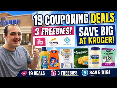 19 HOT KROGER COUPONING DEALS! ~ 3 HOT KROGER FREEBIES ~ MEGA EVENT / INSTANT SAVINGS  ~ 5/13 – 5/19
