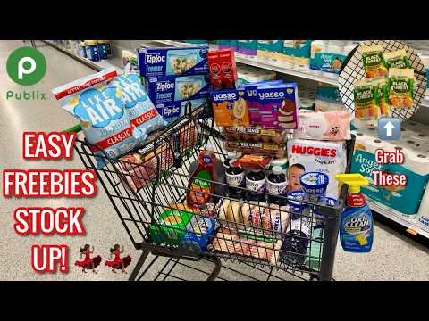 Publix Free & Cheap Grocery Couponing Deals & Haul| EASY FREEBIES! STOCK UP!| 5/13-5/19 or 5/14-5/20