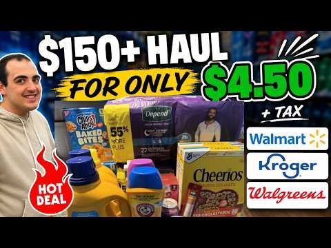 *MUST SEE IBOTTA HAUL!* ~ OVER $150 DOWN TO JUST $4.50 + TAX! ~ WALMART / KROGER / WALGREENS HAUL