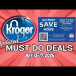 *MEGA DEALS* Kroger UPDATED Must Do Deals for 5/13-5/19 | Mega, BOGO, B2S10, Weekly Digitals, & MORE