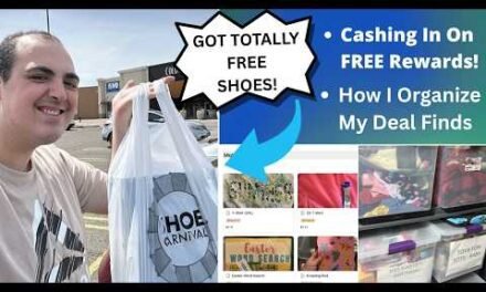 I GOT TOTALLY FREE SHOES! ~ CASHING IN ON FREE REWARDS! ~ HOW I ORGANIZE MY DEAL FINDS ~ VLOG