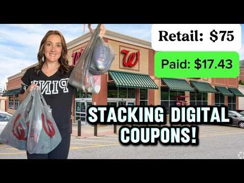 Walgreens Deals – Stacking Digital Coupons! Get $75 worth for only $18 out of pocket! 5/17-5/23