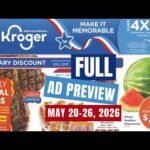 *4 DAYS = 4x FUEL POINTS* Kroger FULL Ad Preview for 5/20-5/26 | MEGA SALE, Weekly Digitals, & MORE