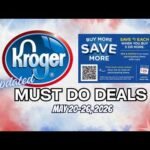 *ICE CREAM!* Kroger UPDATED Must Do Deals for 5/20-5/26 | MEGA SALE, BOGO, Weekly Digitals, & MORE