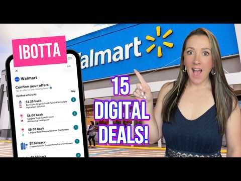 Walmart Ibotta Haul - Save 70% using only your phone! | Lots of GROCERY DEALS! 5/20-5/26