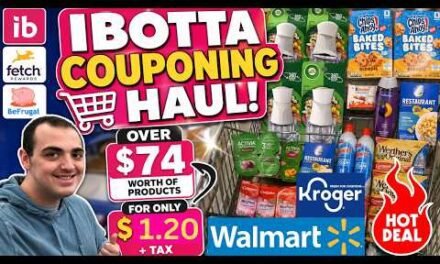 *MUST SEE IBOTTA COUPONING HAUL!* ~ OVER $74 FOR JUST $1.20 + TAX! ~ WALMART & KROGER ~ 5/21/26