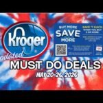 *FREEBIE* Kroger UPDATED Must Do Deals for 5/20-5/26 | Mega Sale, BOGO, Weekly Digitals & More