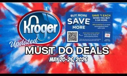 *FREEBIE* Kroger UPDATED Must Do Deals for 5/20-5/26 | Mega Sale, BOGO, Weekly Digitals & More