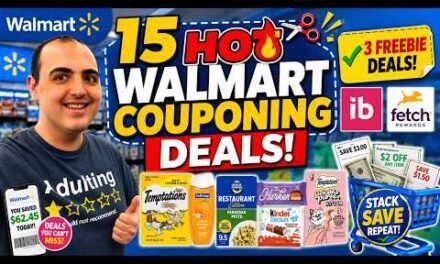 15 HOT WALMART COUPONING DEALS! ~ 3 HOT FREEBIE DEALS AT WALMART! ~ MAY 2026