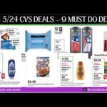 5/24 CVS DEALS-Must Do CVS Deals (NEW SALE AD) Spend $30 Get $10 ECB! Tide, Bounty & MORE #cvsdeals