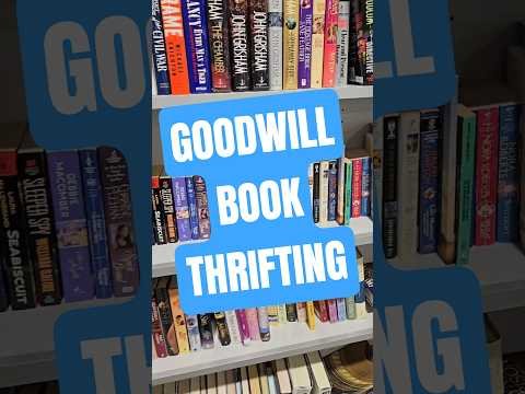 Thrifting at Goodwill for some Books #Goodwill #goodwillfinds #thrift #books #goodwillhunting