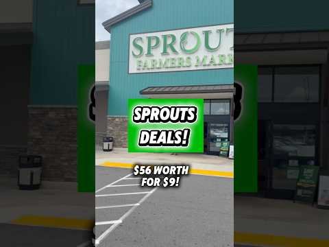 Sprouts Farmers Market Deals through 5/26! Freebies & Money Makers! $56 worth for $9!🔥 #sprouts