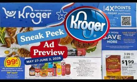 *$.99 SALE* Kroger SNEAK PEEK Ad Preview for 5/27-6/2 | NEW MEGA, 5x Digital, Weekly Digital, & MORE