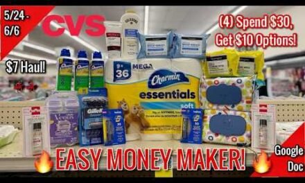 CVS Free & Cheap Coupon Deals & Haul | 5/24 – 6/6 | Easy Household STOCK UP! 🔥| Learn CVS Couponing