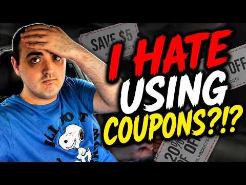I HATE USING COUPONS?!? ~ AN HONEST CONVERSATION ABOUT THE PROBLEM WITH COUPONS :/