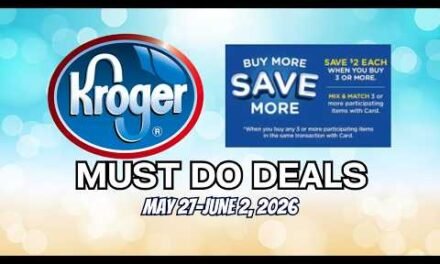 *MONEYMAKER* Kroger MUST DO Deals for 5/27-6/2 | NEW MEGA, $.99 Sale, BOGO, 5x Digitals, & MORE