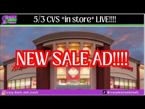 5/3 CVS *in store* LIVE!!! NEW 5/3 CVS Sale Ad! Laundry Care, Baby Care & MORE! #cvsdeals #cvshaul