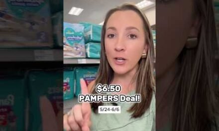 40% OFF Pampers Diapers! (5/24-6/6)