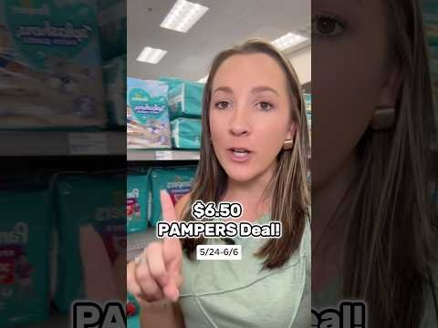 40% OFF Pampers Diapers! (5/24-6/6)