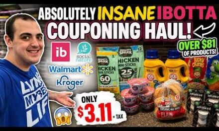 ABSOLUTELY INSANE IBOTTA COUPONING HAUL! ~ OVER $81 OF PRODUCTS FOR $3.11 + TAX! ~ WALMART & KROGER