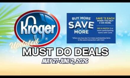 *4x Fuel Points* Kroger UPDATED Must Do Deals for 5/27-6/2 | MEGA SALE, BOGO, 5x Digitals, & MORE