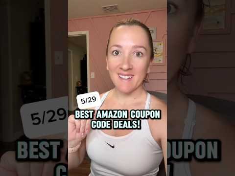 Best Amazon Coupon Code Deals! 5/29