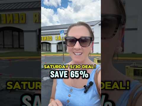 Dollar General Saturday Deal 5/30! SAVE 65%!