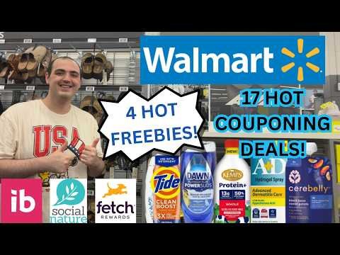 4 HOT FREEBIES AT WALMART! ~ 17 HOT WALMART COUPONING DEALS! ~ MAY 2026