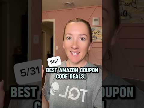 Best Amazon Coupon Code Deals 5/31!