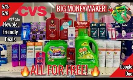 CVS Free & Cheap Coupon Deals & Haul | 5/3 – 5/9 | BIG MONEY MAKER! FREE HAUL 🔥| Learn CVS Couponing