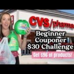 CVS Haul – Easy $30 Challenge for Beginner Couponers! All Digital Deals to SAVE 72%! 5/3-5/10