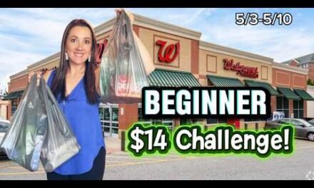 Walgreens Haul- Beginner Friendly $14 Challenge this week! Save 70%! 5/3-5/10