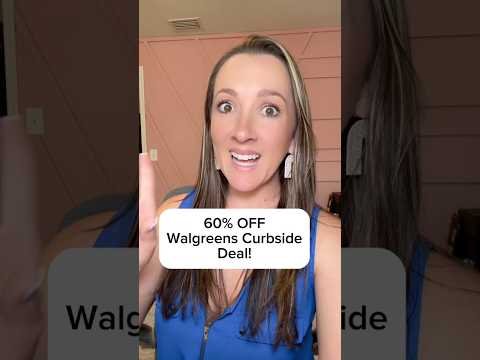 Walgreens Curbside Deal – Save 60%! (5/3-5/10)