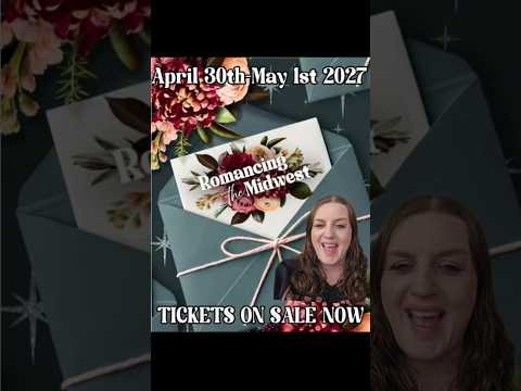 TICKETS ON SALE TODAY. #RomancingTheMidwest #RTM2027 #RomanceBookLovers #madisonwi