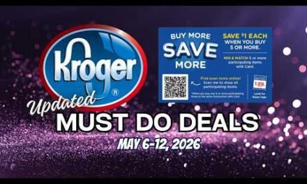 *FREEBIE* Kroger UPDATED Must Do Deals for 5/6-5/12 | MEGA SALE, Weekly Digitals, & MORE