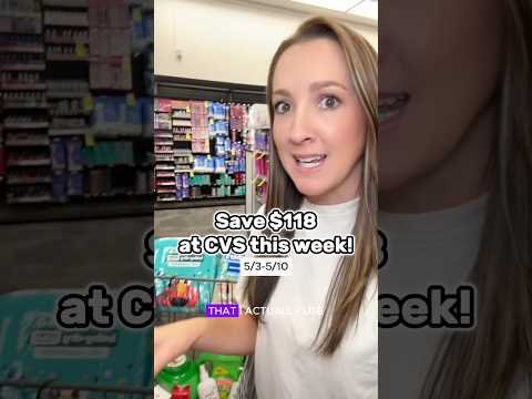 CVS Digital Coupon Deals (5/3-5/10) Save $118!