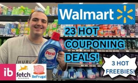 *RUN TO WALMART!* ~ 23 HOT WALMART COUPONING DEALS! ~ 3 HOT FREEBIE DEALS ~ MAY 2026